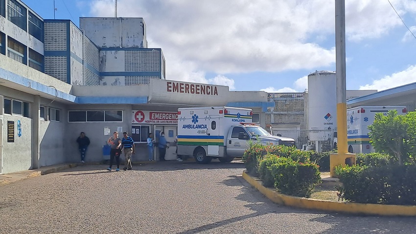 La mayoría de los pacientes en servicio de Rayos X del Hospital de El Tigre son motorizados