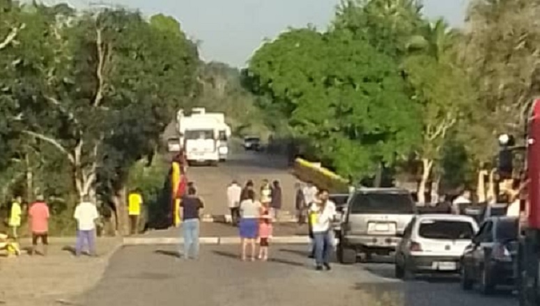 Waraos protestaron al sur de Monagas ante falta de atención médica