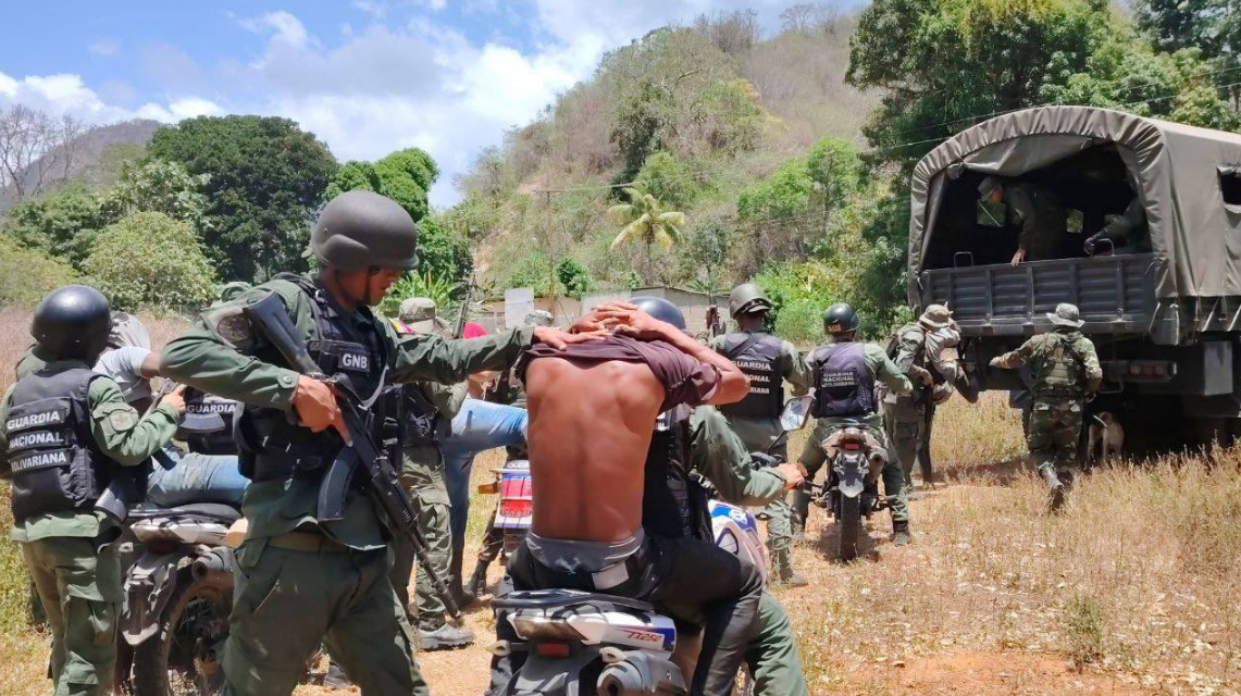 Fanb desmanteló red criminal dedicada a la tala ilegal en Sucre
