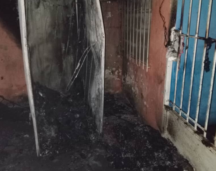 Madre salvó a sus cuatro hijos de morir calcinados durante incendio en Maturín