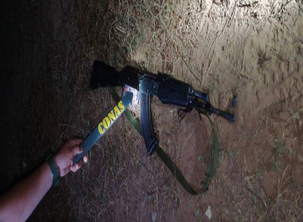 GNB dio de baja a un delincuente que escondía un fusil AK-47 en Zulia (Fotos)