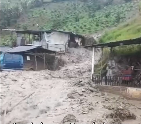 Boconó en alerta: Fuertes lluvias inundaron al menos 15 sectores de la región andina (Video)
