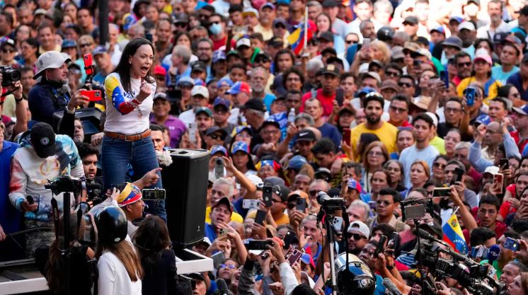 María Corina Machado a la comunidad internacional: Actúen ya contra los crímenes de Nicolás Maduro
