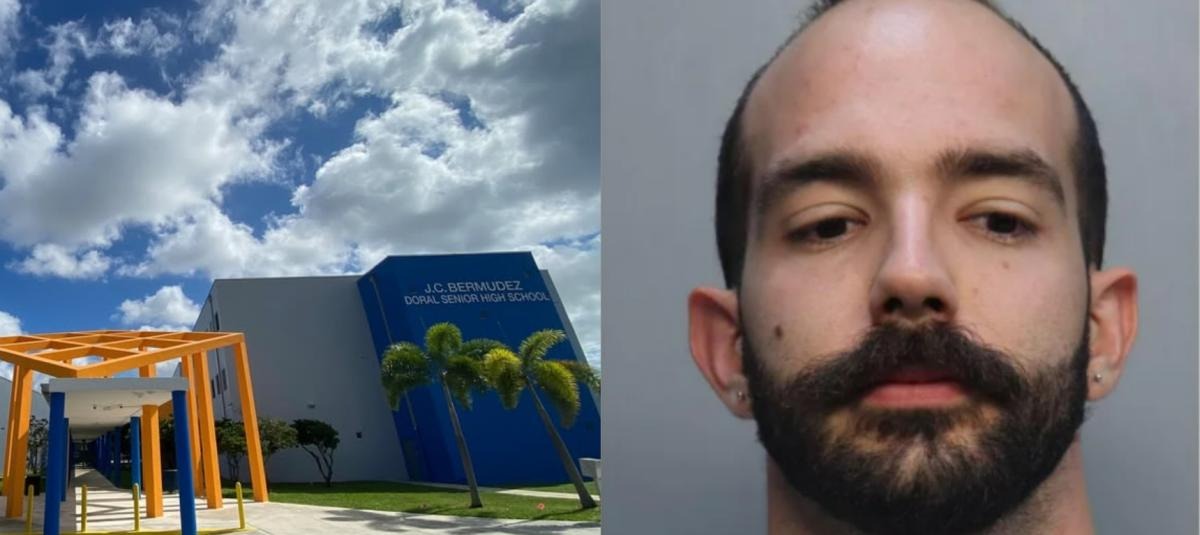 Ingresó a un salón de clases en Florida y descubrió al maestro haciendo esto con una alumna