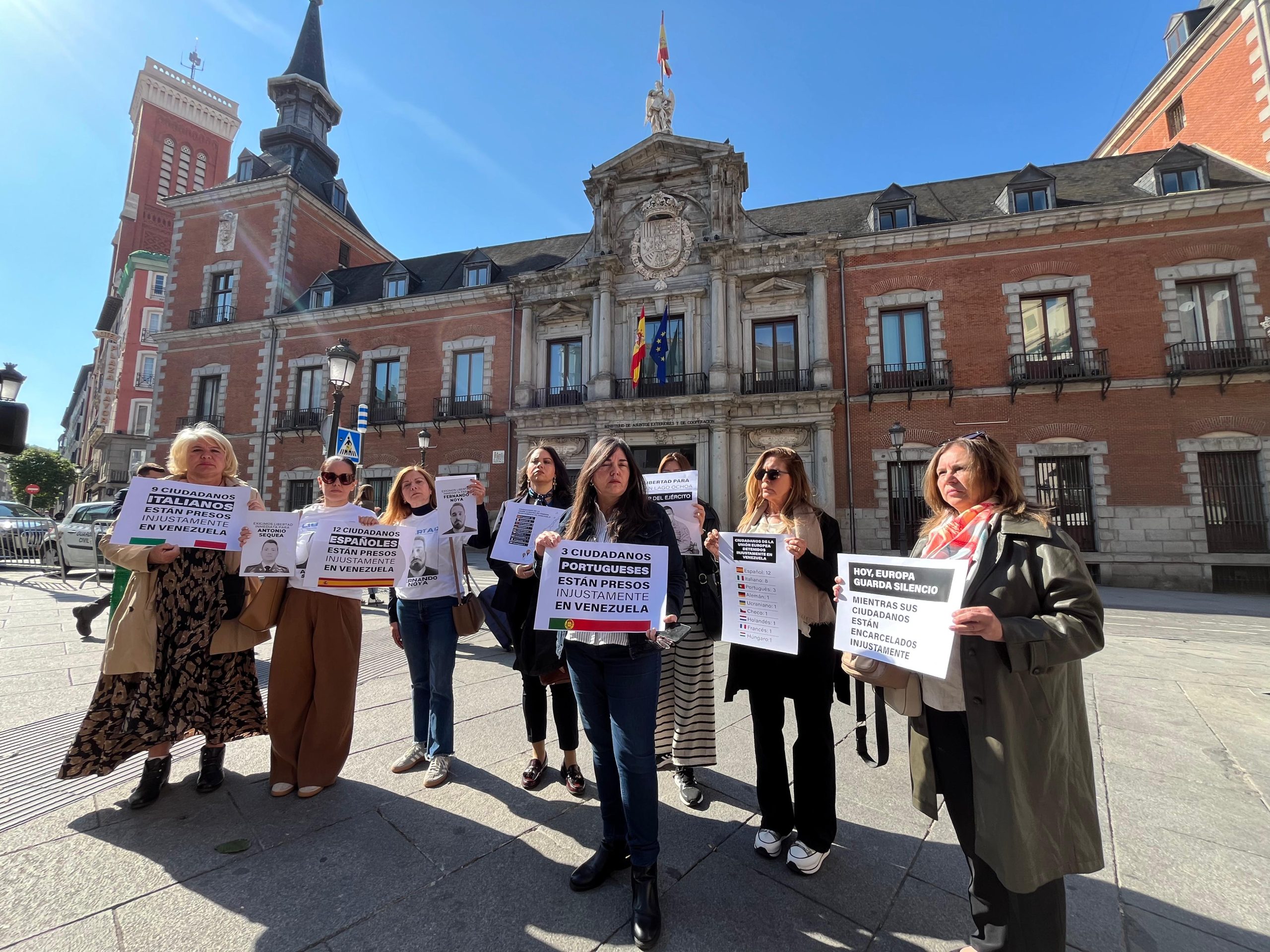 Familiares piden al Gobierno español mediar a favor de presos políticos europeos en Venezuela
