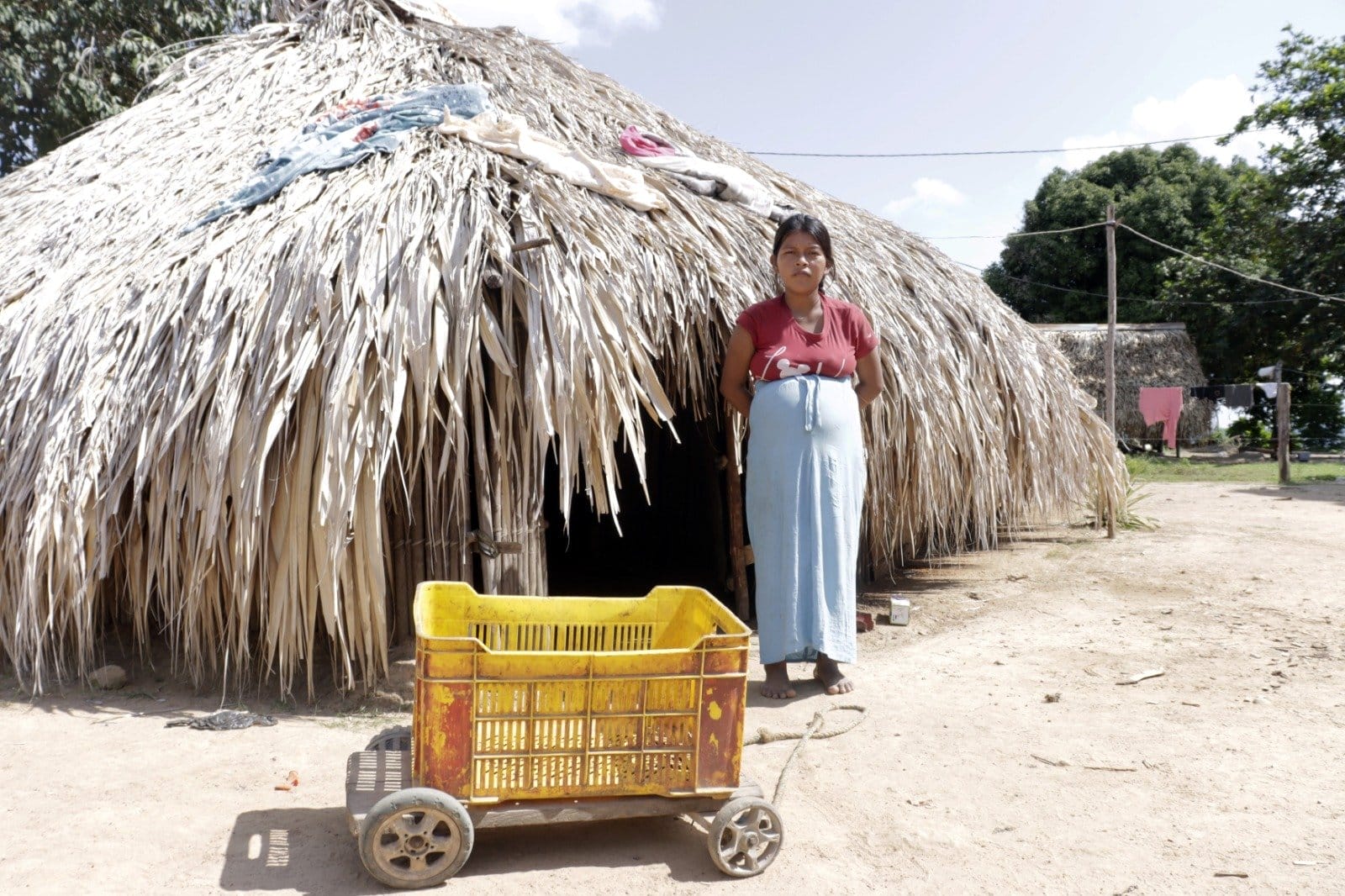 Una mujer yukpa mantiene vivo el parto tradicional en la sierra de Perijá (Imágenes)