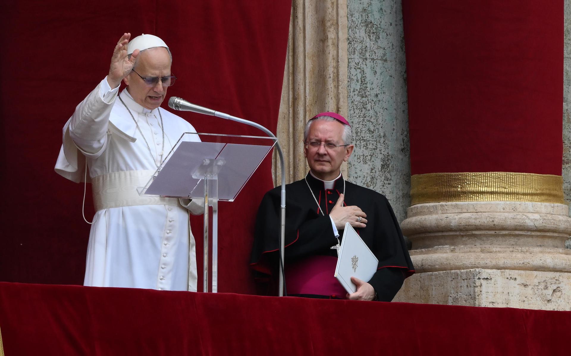 El papa León XIV pidió un esfuerzo para una paz justa y duradera en Ucrania