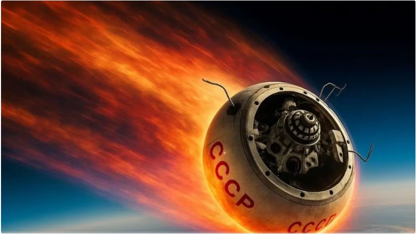 Nave soviética atrapada 53 años en el espacio finalmente cayó a la Tierra